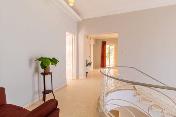 Entree – Terrazzo floors and architectural details Miramar Residence – Entree terrazzo floors and vintage details